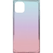 PEI14-TLS16-PK [iPhone 11 EYLE TILE スクエア型 TPU SOFT グラデーション PINK]
