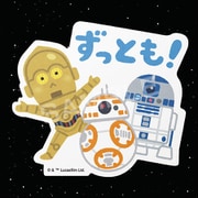 スター・ウォーズ ダイカットステッカー 02 ドロイド illustration by みふねたかし [キャラクターグッズ]
