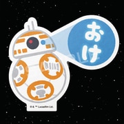 スター・ウォーズ ダイカットステッカー 04 BB-8 illustration by みふねたかし [キャラクターグッズ]