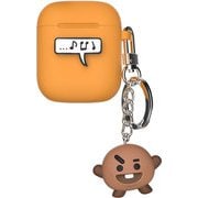 BT21 Airpods Case エアーポッズ ケース SHOOKY フィギュアキーホルダー付き RAF-BT21-SK-B