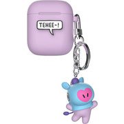 BT21 Airpods Case エアーポッズ ケース MANG フィギュアキーホルダー付き RAF-BT21-MG-B