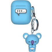 BT21 Airpods Case エアーポッズ ケース KOYA フィギュアキーホルダー付き RAF-BT21-KY-B
