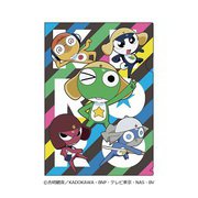 ケロロ軍曹 クリアファイル 集合(ストライプ)