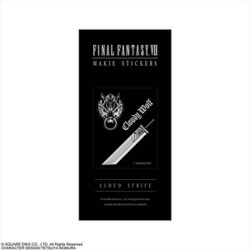 SQUARE ENIX - FF7 クラウド ステッカーシート SQUARE ENIX MASTERLINE FINAL FANTASY VII REBIRTH 1/4 Scale