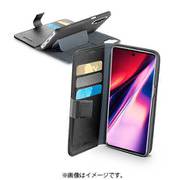 Galaxy Note10+ 用 スタンド付き手帳型ケース ブラック BookAgenda BOOKAGNOTE10PROK