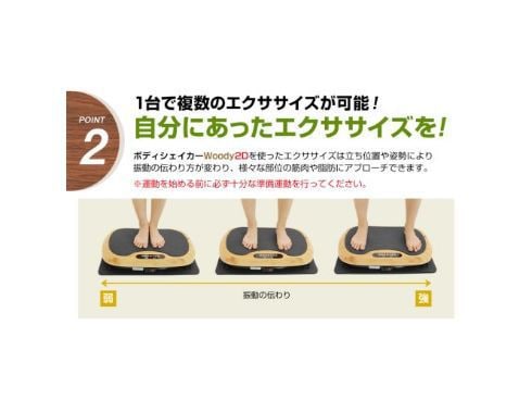 ボディシェイカー ウッディ ブラウン - トレーニング用品