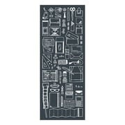 70001705 [てぬぐい 文具 グレー]
