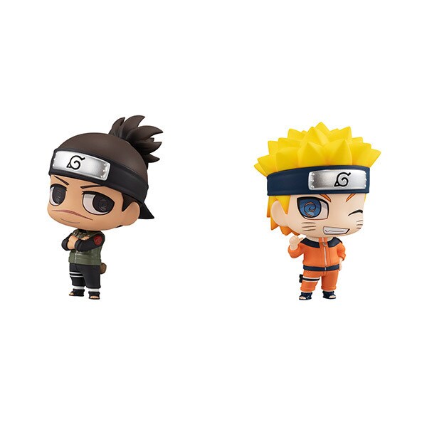 ちみメガ バディシリーズ Naruto ナルト うみのイルカ 超激安特価 セット 塗装済み完成品フィギュア うずまきナルト 全高約65mm