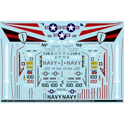 A-48066 F-14A トムキャット VF-154 ブラックナイツ TOMCAT IN JAPAN 1994/1995 [1/48スケール デカール]