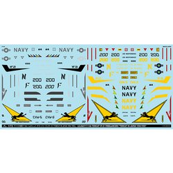 A-72158 F-14A トムキャット VF-21 フリーランサーズ TOMCAT IN JAPAN 1994/1995 [1/72スケール デカール]