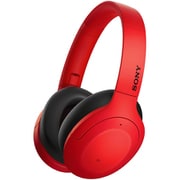 WH-H910N RM E [海外仕様 ワイヤレスノイズキャンセリングステレオヘッドセット レッド]
