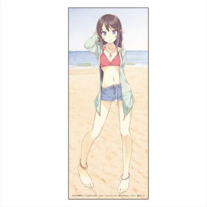 青春ブタ野郎はバニーガール先輩の夢を見ない ミニフラッグ 桜島麻衣 原作水着 キャラクターグッズ 青春ブタ野郎はバニーガール先輩の夢を見ない ミニフラッグ 桜島麻衣 原作水着 キャラクターグッズ