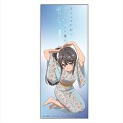 青春ブタ野郎はバニーガール先輩の夢を見ない ミニフラッグ 桜島麻衣 浴衣 [キャラクターグッズ]