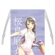青春ブタ野郎はバニーガール先輩の夢を見ない 巾着 桜島麻衣 原作Tシャツ [キャラクターグッズ]