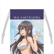 青春ブタ野郎はバニーガール先輩の夢を見ない 巾着 桜島麻衣 水着 [キャラクターグッズ]
