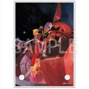 機動戦士ガンダム 安彦良和イラスト アクリルパネル シャア専用ザク＆シャア [キャラクターグッズ]