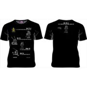 機動戦士ガンダム×October Beast 連邦全モビルスーツ Tシャツ XL [キャラクターグッズ]