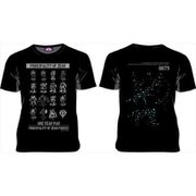 機動戦士ガンダム×October Beast ジオン全モビルスーツ Tシャツ S [キャラクターグッズ]