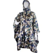 KIU PONCHO カモフラワー K64141 [アウトドア ポンチョ メンズ]