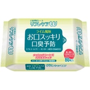 口腔清拭シート リフレケアW 80枚