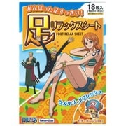 ONE PIECE 足リラックスシート ビターオレンジの香り 18枚 [フットケア]