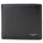 二つ折り小銭財布 レザー monteSPIGA-MOSMSP004BK