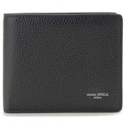 二つ折りカード財布 レザー monteSPIGA-MOSMSP006BK