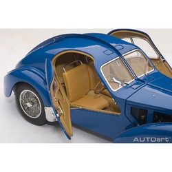 ヨドバシ.com - オートアート AUTOart 70943 1/18 ブガッティ タイプ57SC アトランティック 1938 ブルー/ ワイヤースポークホイール [ダイキャストミニカー] 通販【全品無料配達】