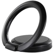 LP-SMRGQIBK [ワイヤレス充電対応 スマートフォンリング Grip Ring Smart ブラック]