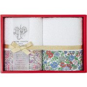 prima rosette using by LIBERTY FABRICS ギフトセット ユニセックス ピンク・グリーン PR-1820-PG