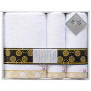 今治ゆきわ純白 タオルセット ギフトセット ユニセックス YW-1850