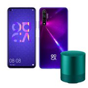 SIMフリースマートフォン Android 9/Emotion UI 9.1.0搭載 6.26インチ液晶 nova 5T/Midsummer Purple 初回限定版(mini speaker Green付き)
