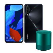 SIMフリースマートフォン Android 9/Emotion UI 9.1.0搭載 6.26インチ液晶 nova 5T/Black 初回限定版(mini speaker Green付き)