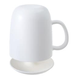 コップ取っ手付き スタンドセット ホワイト W613W