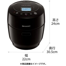 ヨドバシ.com - シャープ SHARP KN-HW10E-W [水なし自動調理鍋 HEALSIO 