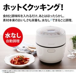 ヘルシオ　healsio ホットクック　kn-hw10e ホワイト　電気圧力鍋