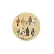 SWTB1007 スター・ウォーズ 集合 缶バッジ [キャラクターグッズ]