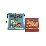 SWKN1018 スター・ウォーズ R2-D2&ミレニアム・ファルコン 巾着 [キャラクターグッズ]