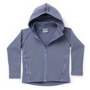 Jrs Power Houdi ジュニア パーワー フーディ blue illusion 130cm(EUサイズ) [アウトドア フーディー ジュニア]