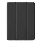 iPad 10.2インチ 2021年モデル/2020年モデル/2019年モデル用Pencil収納付きケース ブラック IQ-IP102AP-BK