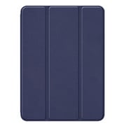 iPad 10.2インチ 2021年モデル/2020年モデル/2019年モデル用Pencil収納付きケース ネイビー IQ-IP102AP-NV