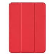 iPad 10.2インチ 2021年モデル/2020年モデル/2019年モデル用Pencil収納付きケース レッド IQ-IP102AP-RD