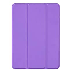 iPad 10.2インチ 2021年モデル/2020年モデル/2019年モデル用Pencil収納付きケース パープル IQ-IP102AP-PU