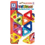 対象年齢：3歳～ MB08 マグブロック シンプルセット 三角形