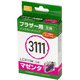 互換インクカートリッジ ブラザー LC3111M マゼンタ PP-BLC3111M
