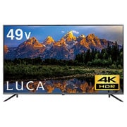 LUCA(ルカ) 49V型 地上・BS・110度CSデジタル液晶テレビ 4K対応 LT-49B628VC