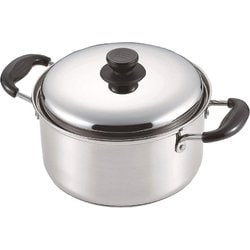 グラティア 3層底 両手鍋 20cm HB-5105