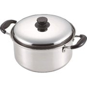 グラティア 3層底 両手鍋 22cm HB-5106