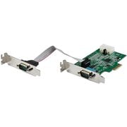 RS232Cシリアル2ポート増設PCIeカード 16950 UART PEX2S953LP