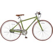 クロスバイク メティシア エアレスタイヤ700×28C 420mm 内装5段変速 モスグリーン CRT-CC-HE7005ME